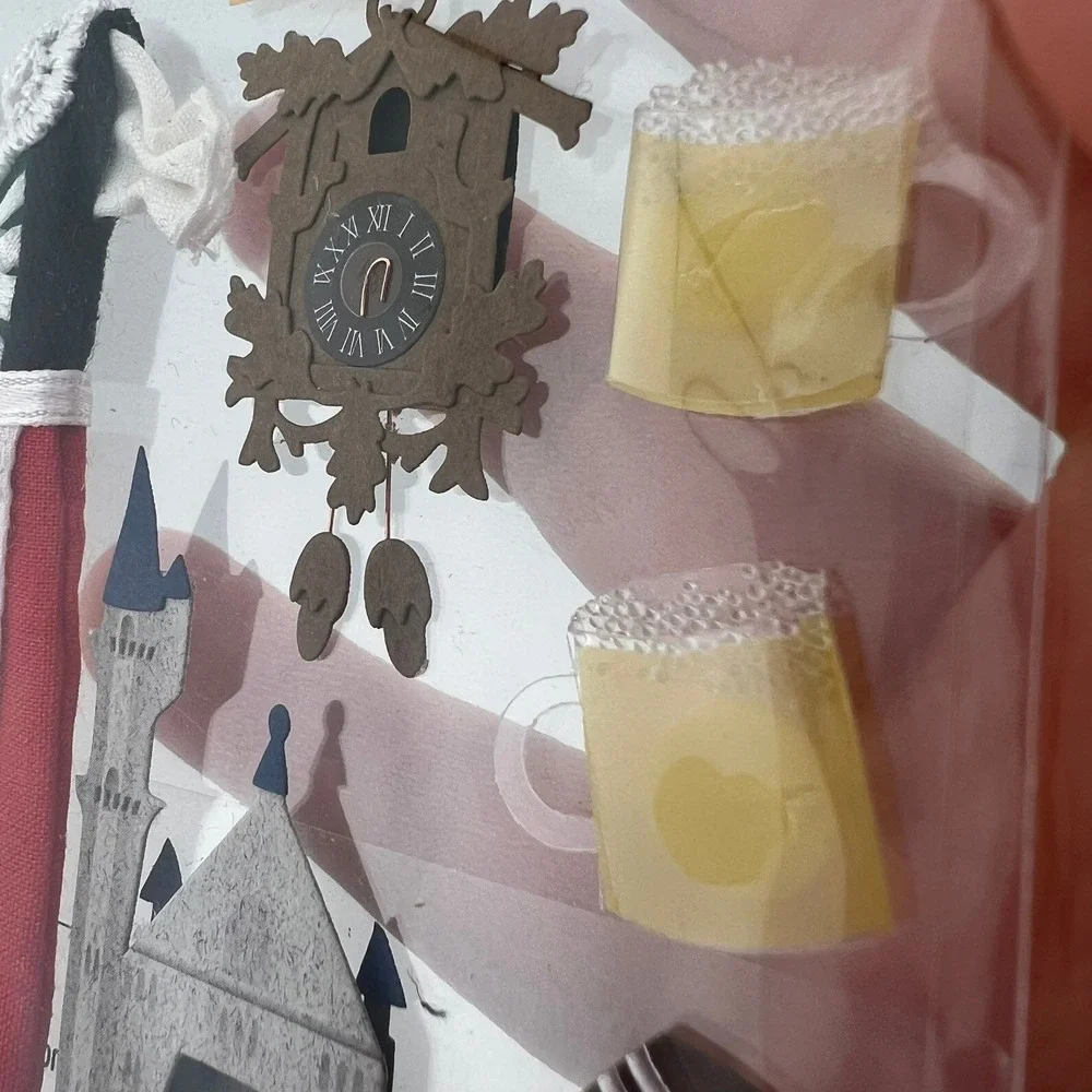 Jolee's Boutique Germany Sticker Collage Destination Scrapbook Embellishments